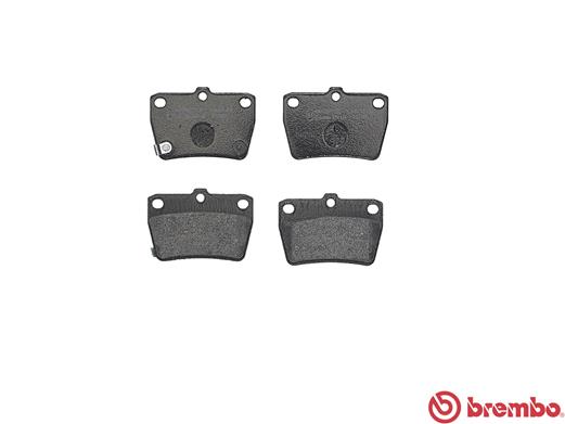 A.B.S. P 83 057 BREMBO Bremsbelagsatz, Scheibenbremse